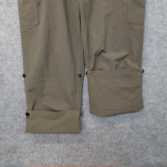 Tilley Adjustable Cargo Outdoor Utility Convertible Hiking camping pant TAUPE 16 - Picture 9 of 13